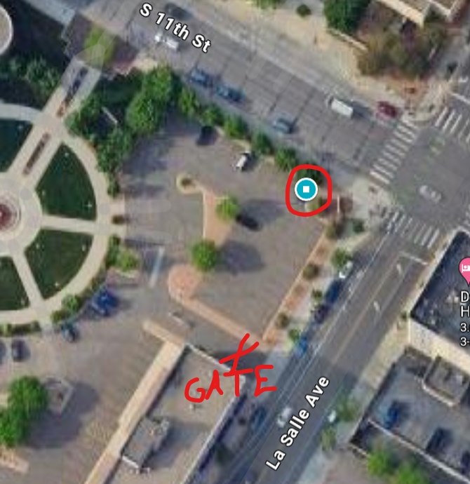 A map showing the St. Thomas hub.