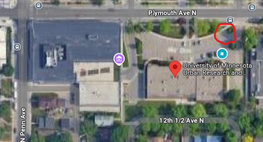 A map showing the UROC hub.