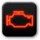 Icon for Check Engine or Malfunction Indicator Light (MIL)